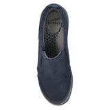 Navy Waterproof Suede