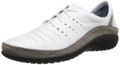 White Leather Silvr Thrd
