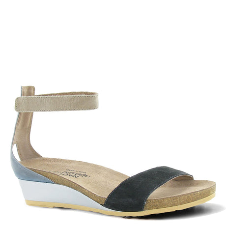 Blk Suede Slate Khak Lth