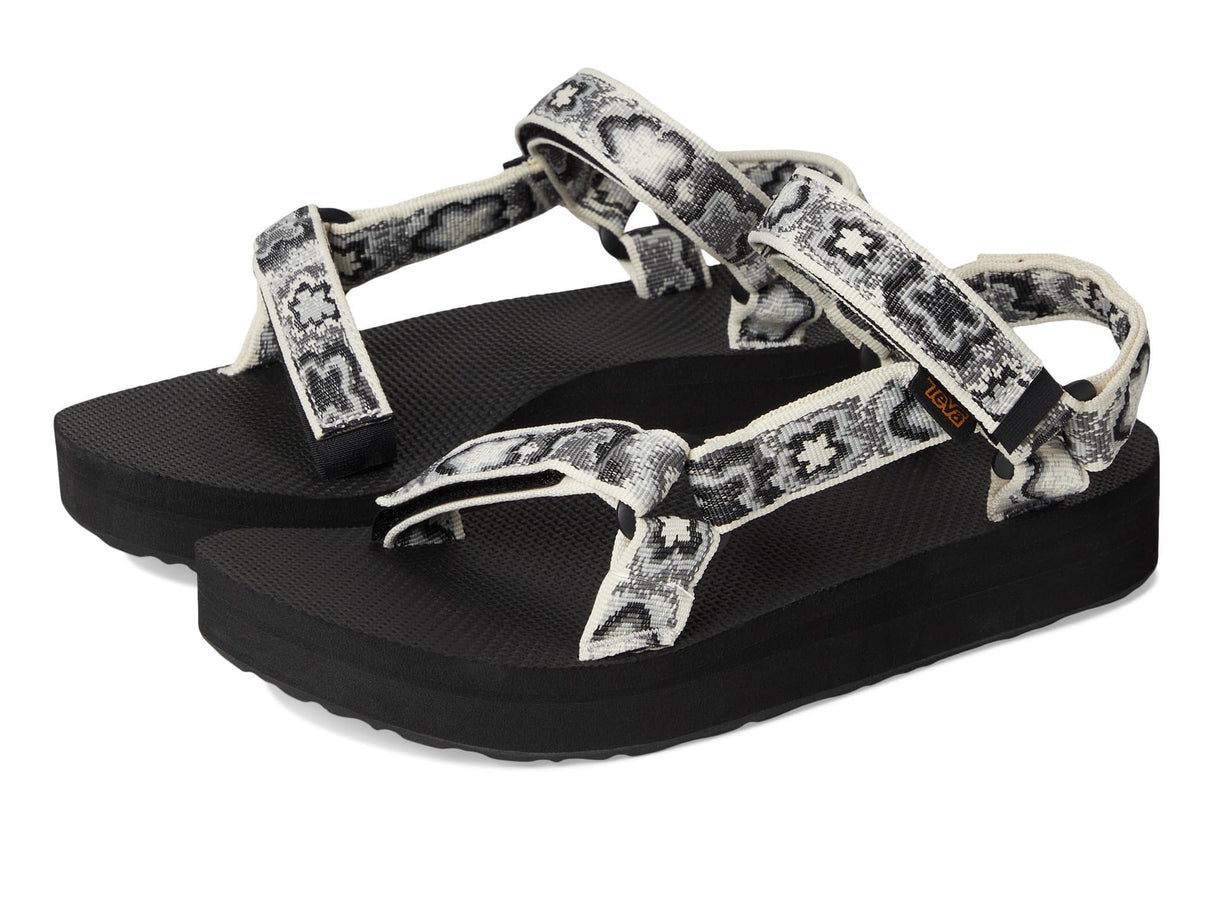 Neon Floral Black/ White