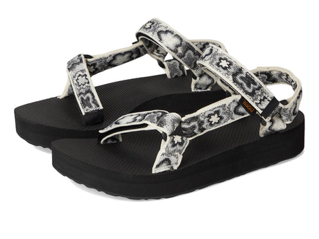 Neon Floral Black/ White