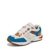 Ivory Multi Suede Leather