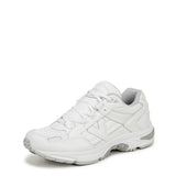 White Vapor Leather Mesh