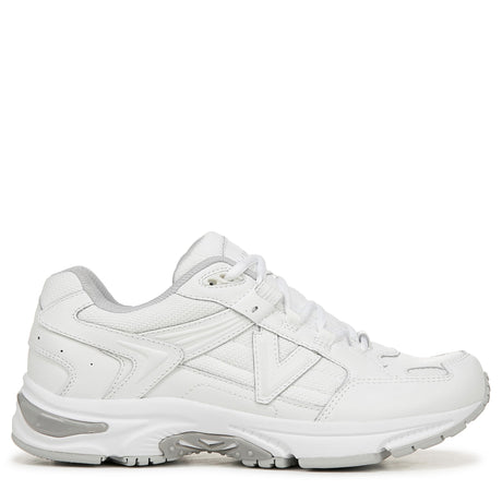 White Vapor Leather Mesh