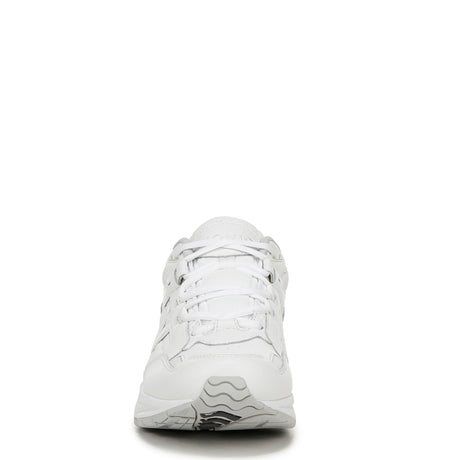 White Vapor Leather Mesh