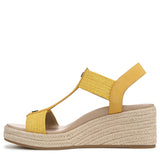 Butter Yellow Leather Fabric