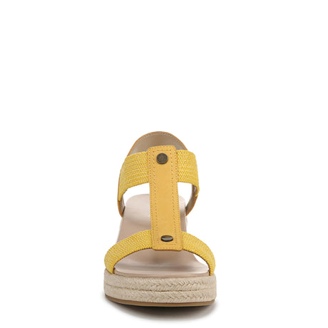 Butter Yellow Leather Fabric