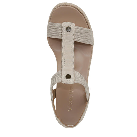 Cream Leather Fabric