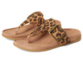 Tan Leopard Suede