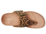 Tan Leopard Suede