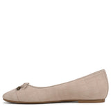 Lucid Beige Croc Suede