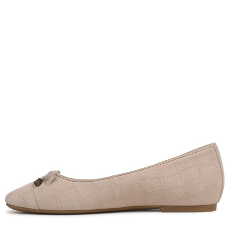 Lucid Beige Croc Suede