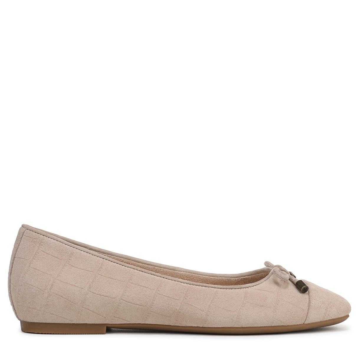 Lucid Beige Croc Suede