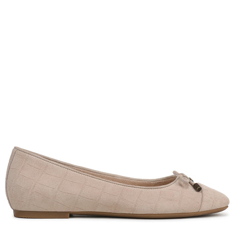 Lucid Beige Croc Suede