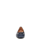 Navy Nappa Leather