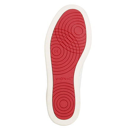 Cream/ Red