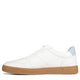 White/Skyway Blue Leather