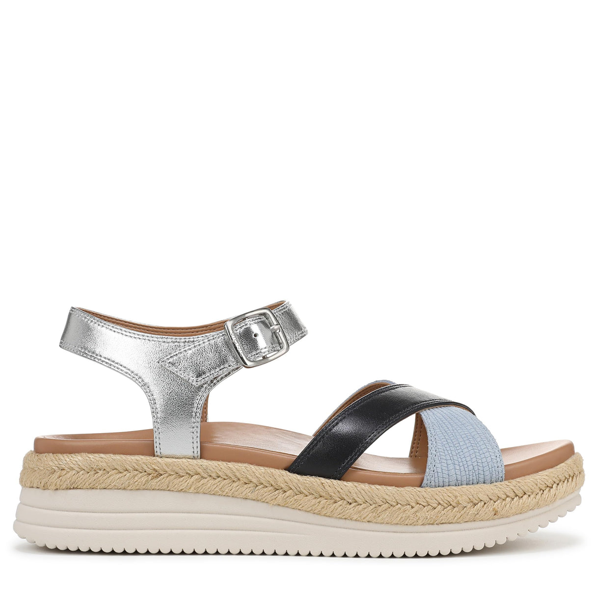 Navy Multi Leather