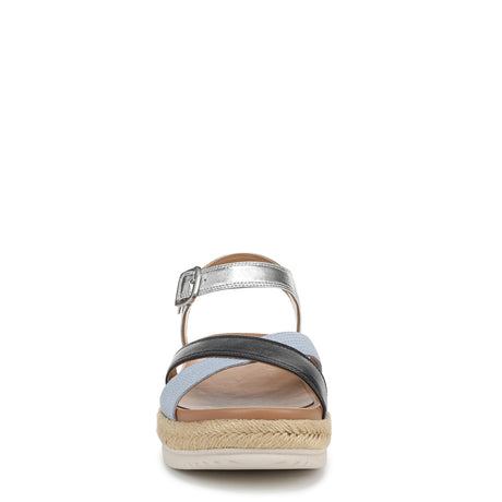 Navy Multi Leather