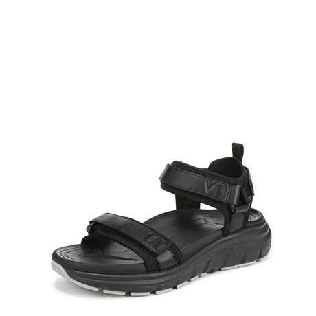 Black Leather and Fabric