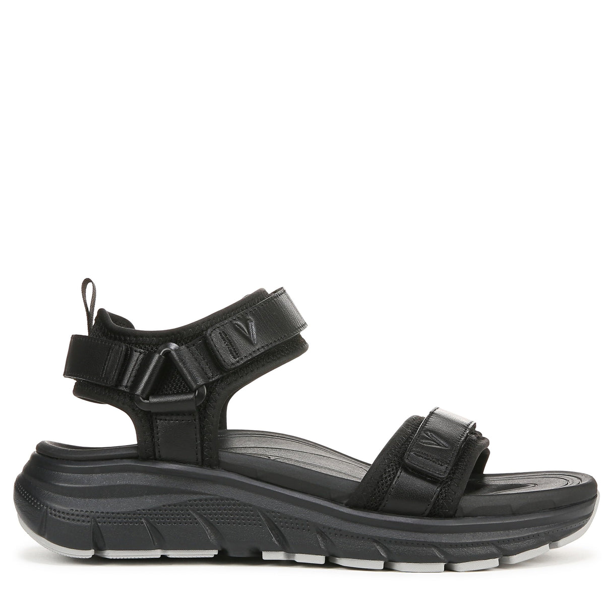 Black Leather and Fabric