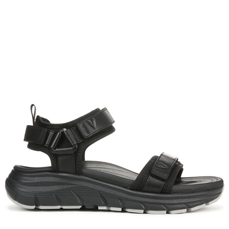 Black Leather and Fabric