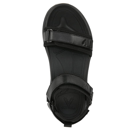 Black Leather and Fabric