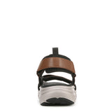 Hazelnut Leather and Fabric