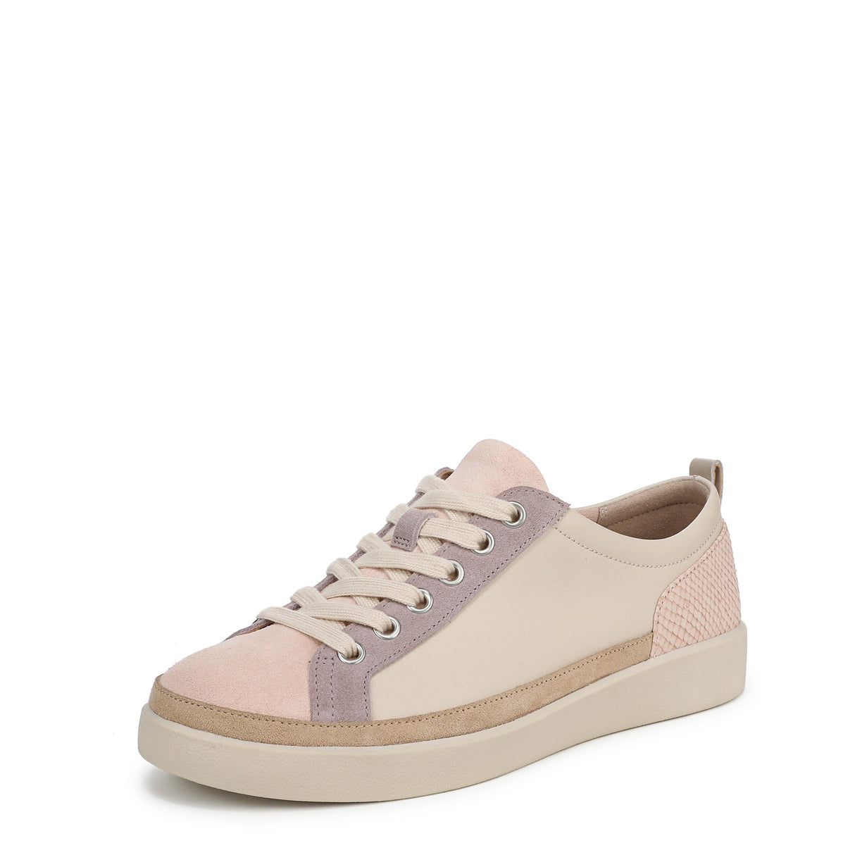 Parchment Cameo Rose Leather