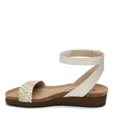 Pearl White Leather Braid