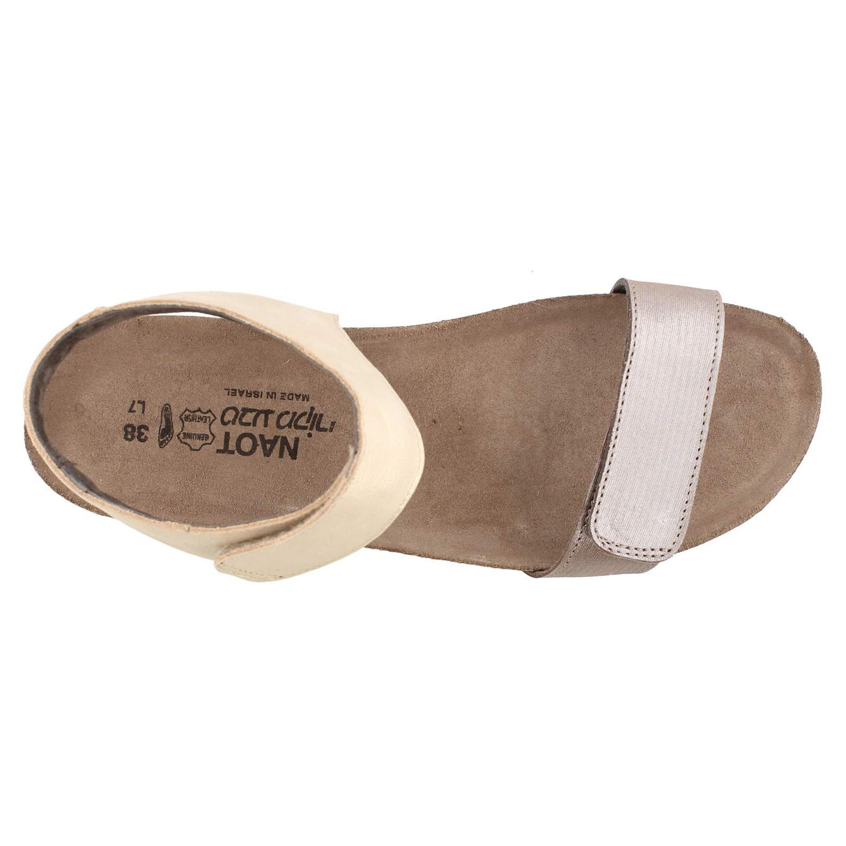 Silver Threads Leather/Gold Threads Leather