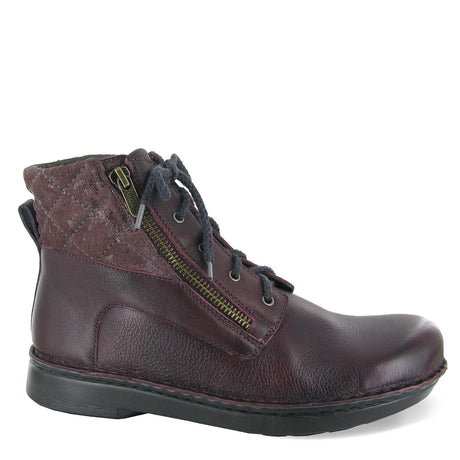 Bordeaux Leather Violet Nubuck