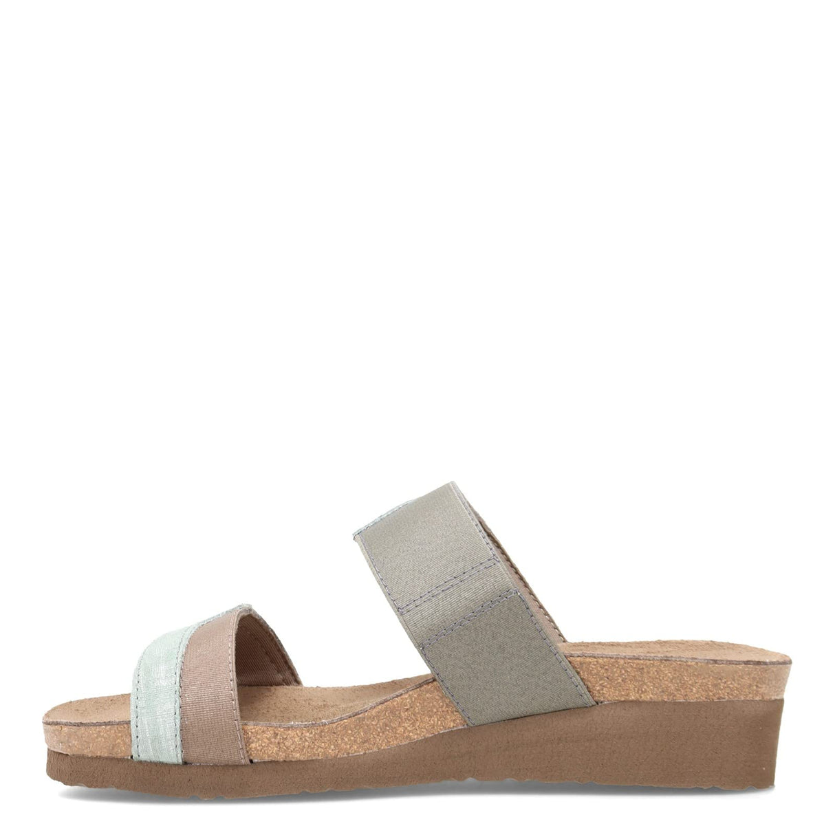 Teal Gry-Khaki Elastic