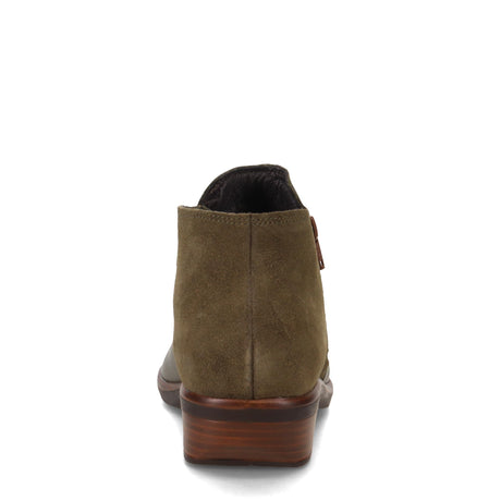 Soft Green Lthr/Oily Olive Suede