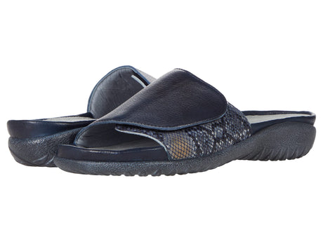 Ink Leather Python