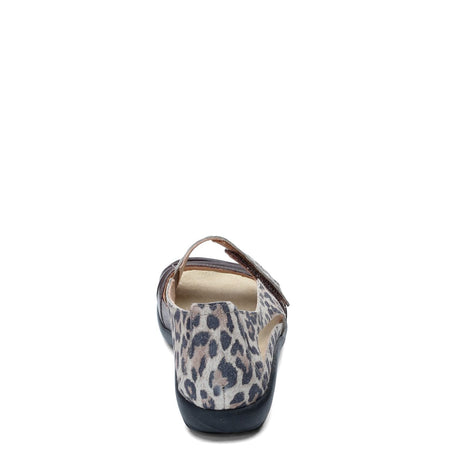 Soft Brown Leather/Cheetah Suede