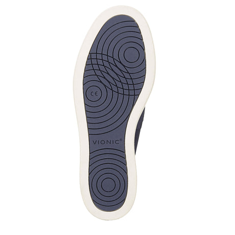 Navy Blue Leather