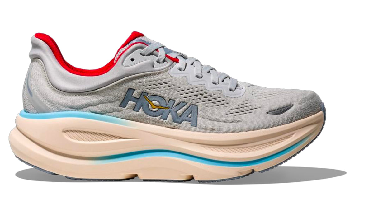 HOKA Bondi 9 Womens Cosmic Grey/Stardust