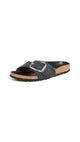 Black Oiled Leather