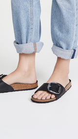 Black Oiled Leather