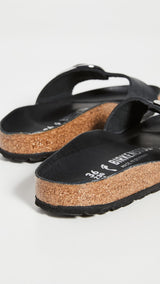 Black Oiled Leather