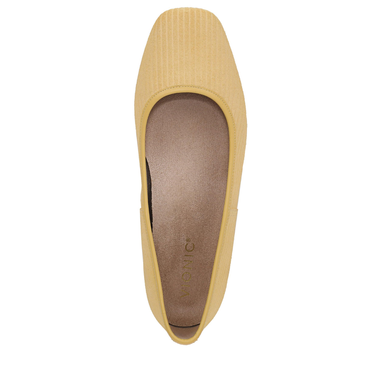 Cornsilk Yellow Suede