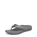 Pewter Metallic Leather