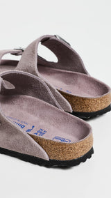 Faded Purple Tonal Suede