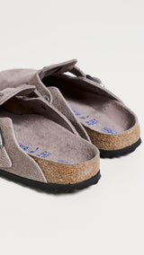 Faded Purple Tonal Suede