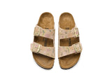 Sandcastle Flower Print Suede