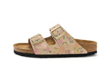 Sandcastle Flower Print Suede