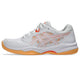 White/Vivid Coral