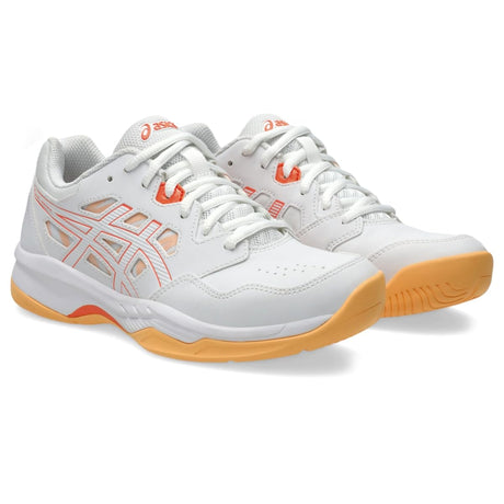 White/Vivid Coral