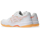 White/Vivid Coral